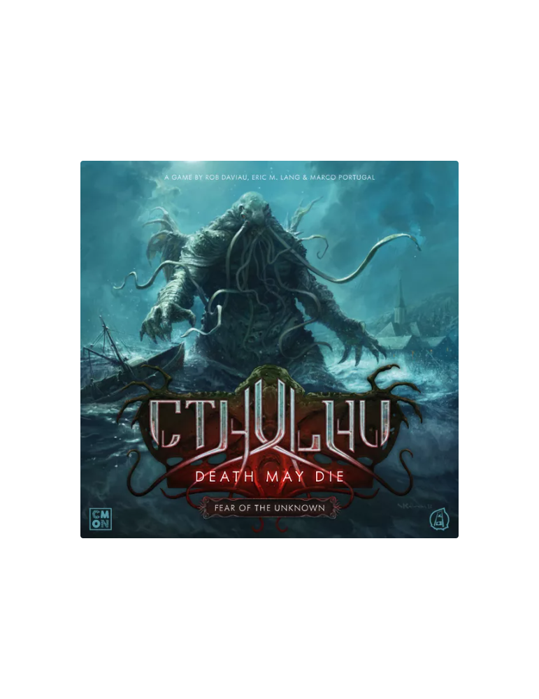 Cthulhu Death May Die Fear Of The Unknown - Board Game