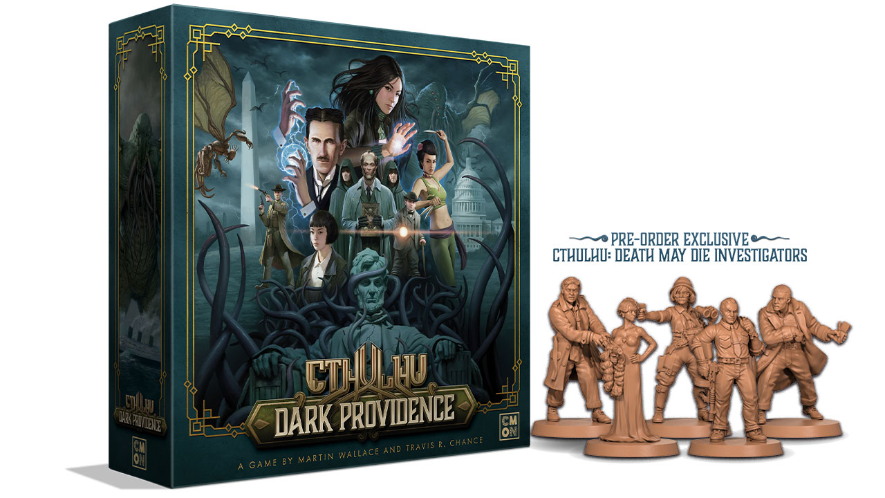 Cthulhu: Dark Providence (Includes Pre-Order Exclusives) - Board Game