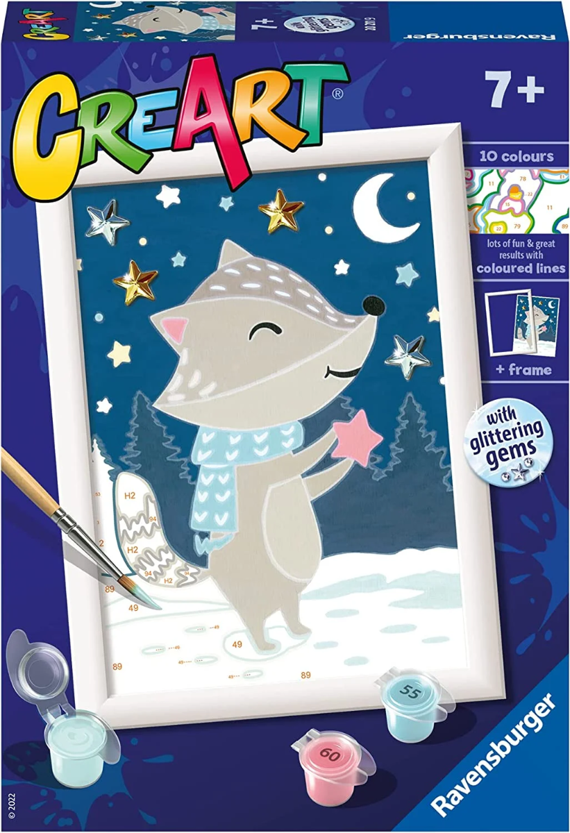 CreArt Cute Badger - Painting Kit