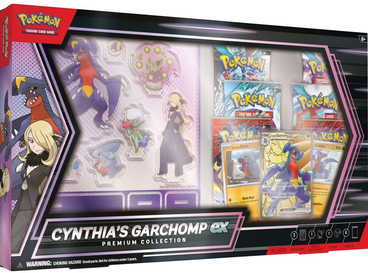 Pokemon Cynthia's Garchomp ex Premium Collection