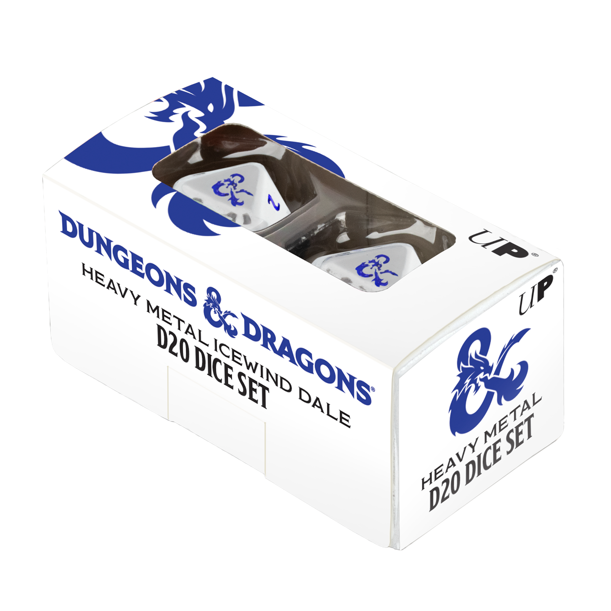 Dice Heavy Metal D&D Icewind Dale D20 Set