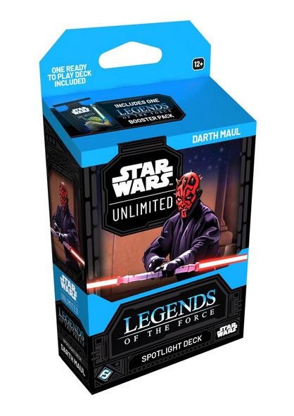 Star Wars Unlimited: Legends Of The Force Spotlight Deck (Assorted)