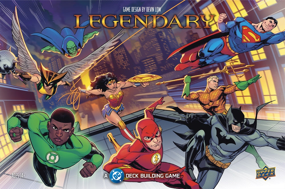 DC Legendary Deck Building Game Core Set - Board Game