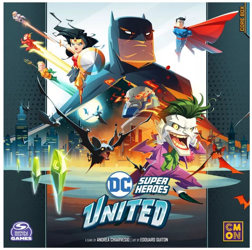 DC Super Heroes United - Board Game