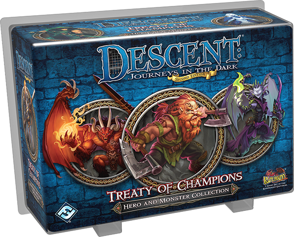 Descent Voyages dans les Tenebres (Seconde Edition) (FRENCH)  - Board Game