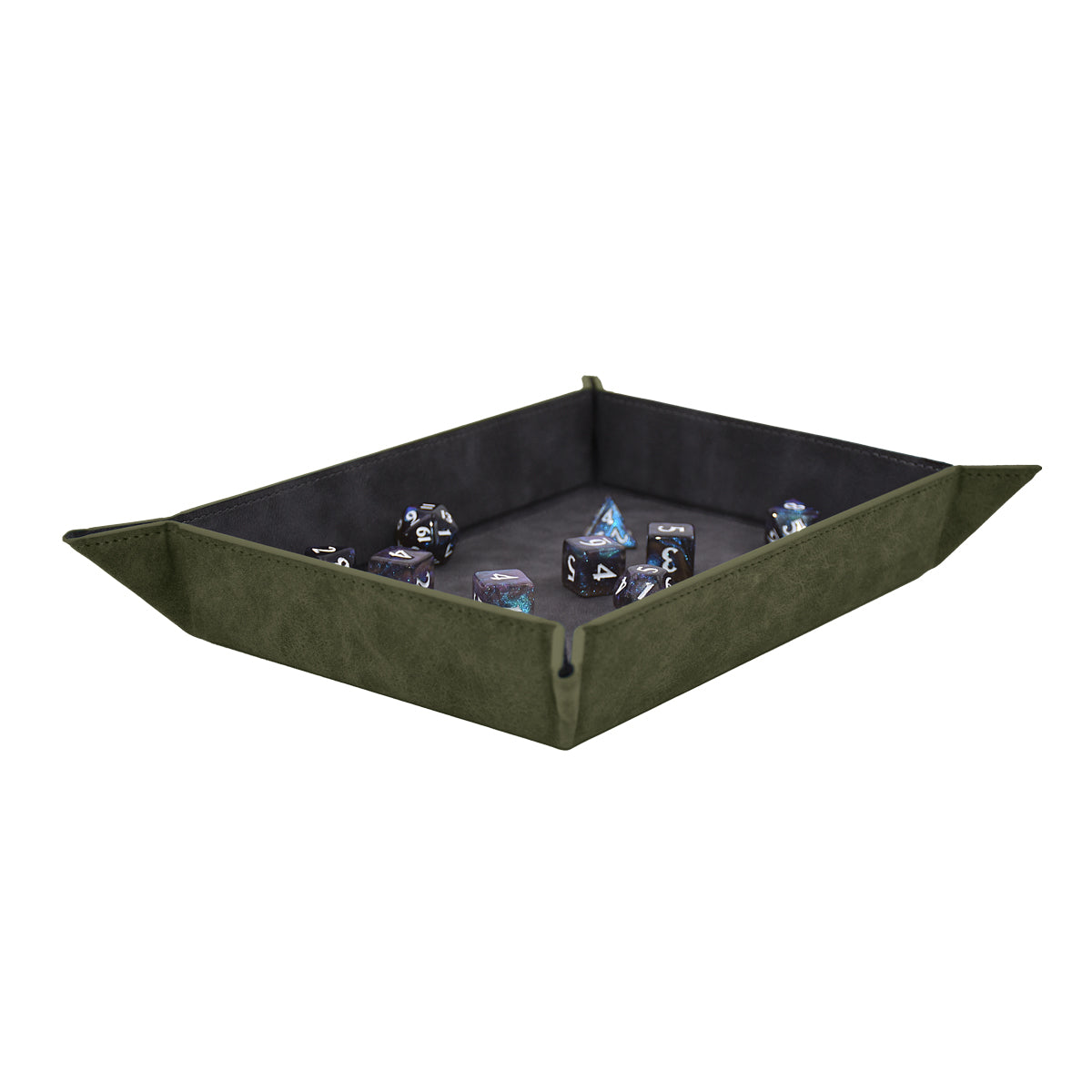 Ultra Pro  Dice Foldable Rolling Tray Emerald