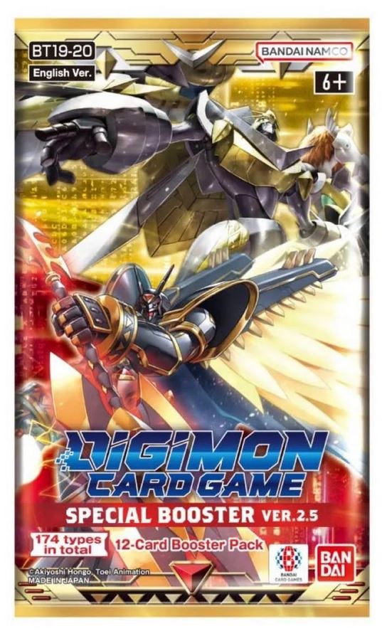 Digimon - BT19-20 - Special Booster Version 2.5 - Booster Pack (Buy 2 Get 1 Free)