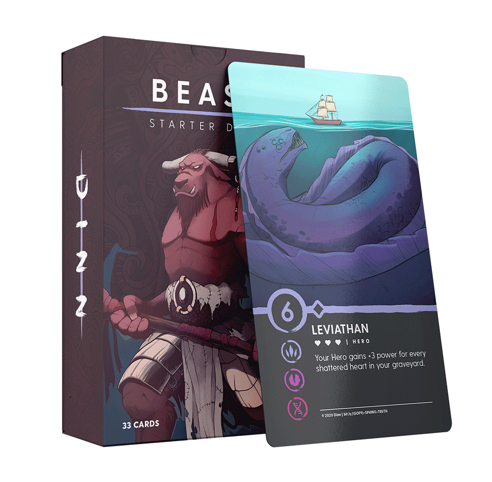 Dinn: Beast Starter Deck - Board Game