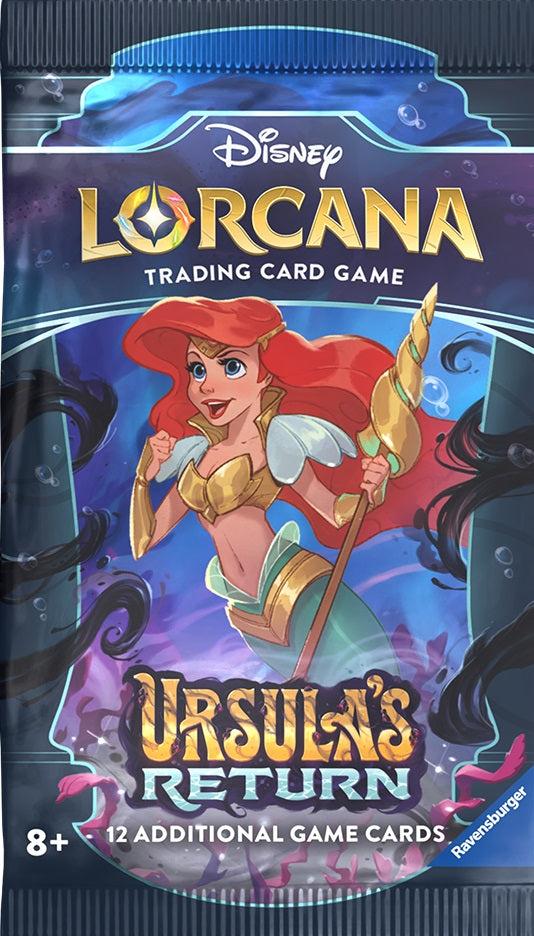 Disney Lorcana: Ursula's Return - Booster Pack (Buy 2 Get 1 Free)