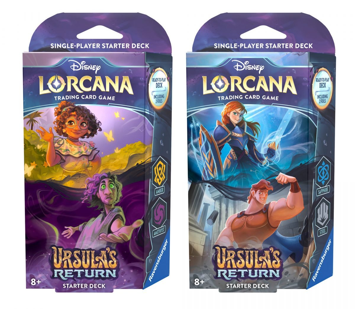 Disney Lorcana: Ursula's Return Starter Deck (Set of 2)