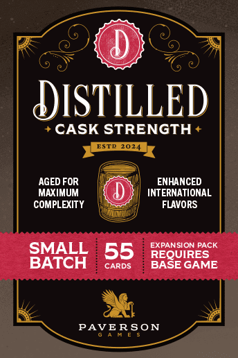 Distilled Cask Strength - Board Game