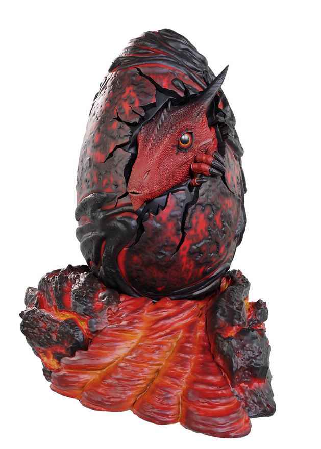 Dungeons & Dragons Replicas Of The Realms: Red Dragon Egg