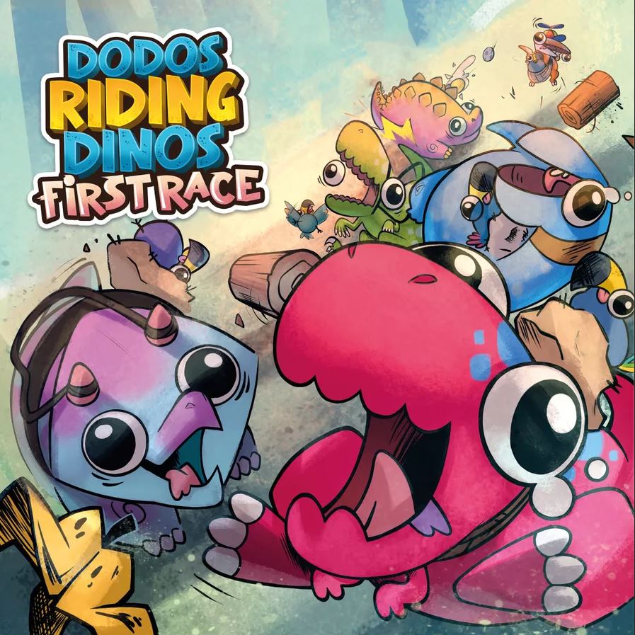 Dodo's Riding Dinos First Race - Board Game