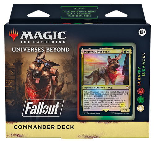 Magic the Gathering: Fallout Commander (Set of 4)