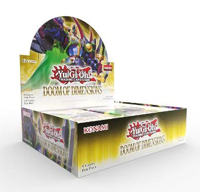 YuGiOh Doom Of Dimensions Booster Box