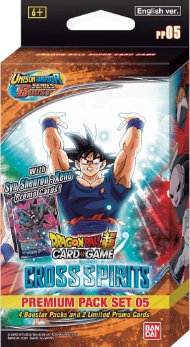 Dragon Ball Super 14 Unison Warriors 5 Premium Pack Set