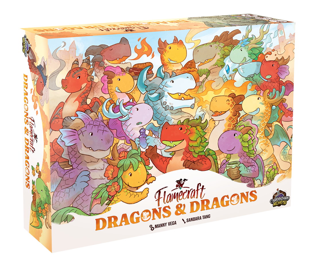 Flamecraft Dragons & Dragons - Board Game