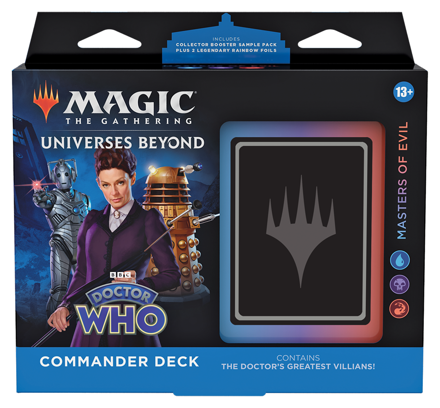 Magic the Gathering Doctor Who Commander - Masters of Evil