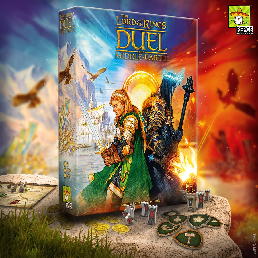 The Lord Of The Rings Duel For Middle-Earth - Board Game