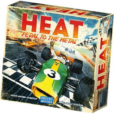 (DAMAGED) Heat - Pedal To The Metal - Board Game