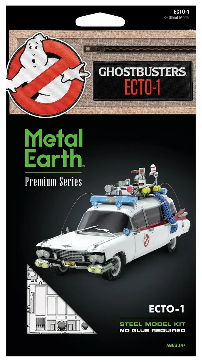Metal Earth Iconx -Ecto-1 Ghostbusters