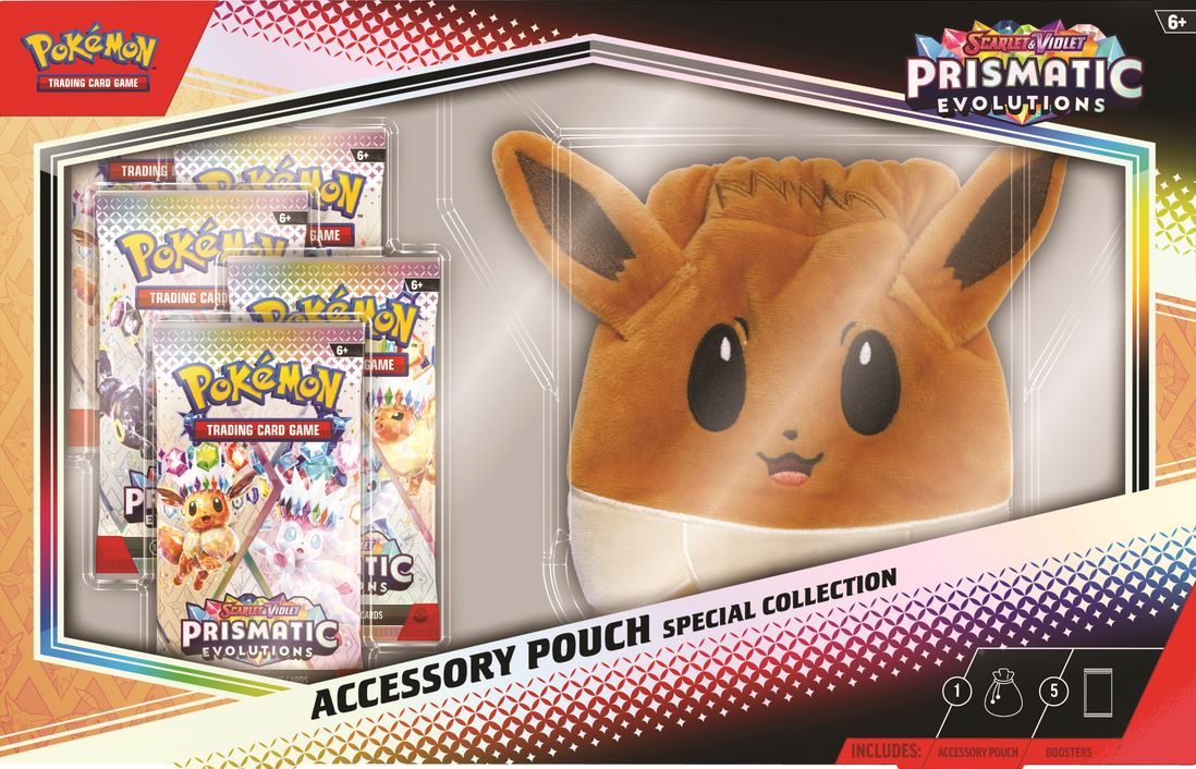 Pokemon SV8.5 Prismatic Evolutions Accessory Pouch Special Collection