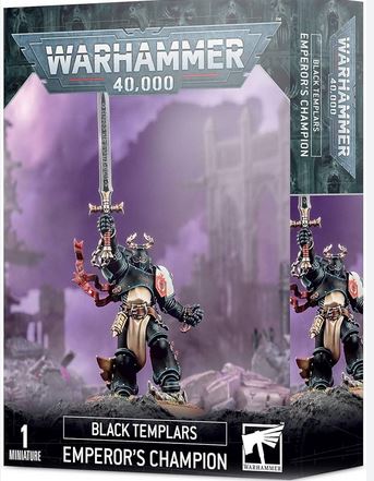 (DAMAGED) Warhammer 40,000: Black Templars Emperor's Champion