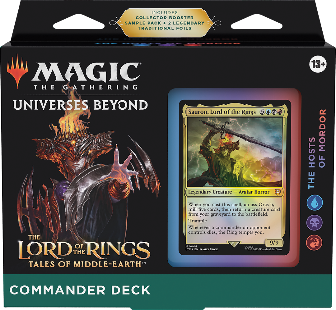 Magic the Gathering: Lord of the Rings - Commander: The Hosts of Mordor