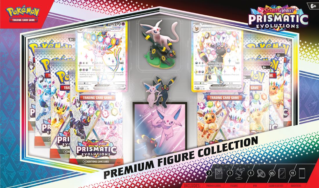 Pokemon SV8.5 Prismatic Evolutions Premium Figure Collection
