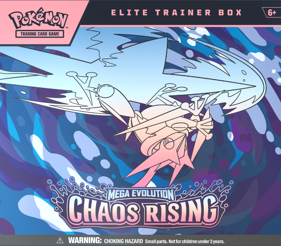 Pokemon ME-04 Mega Evolution Chaos Rising Elite Trainer Box