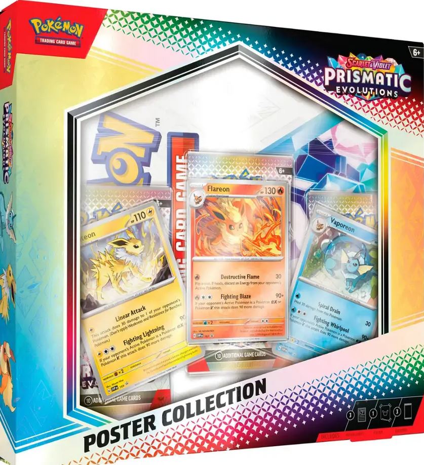 Pokemon SV8.5 Prismatic Evolutions Poster Collection