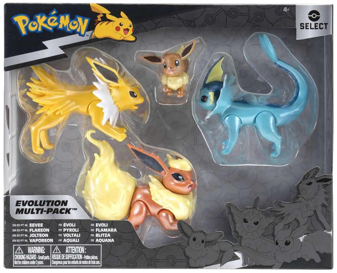 Pokemon Eevee Select Evolution Mult-Pack