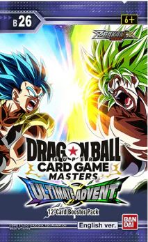 Dragon Ball Super Masters Zenkai EX-09 Booster Pack (Buy 2, Get one Free)