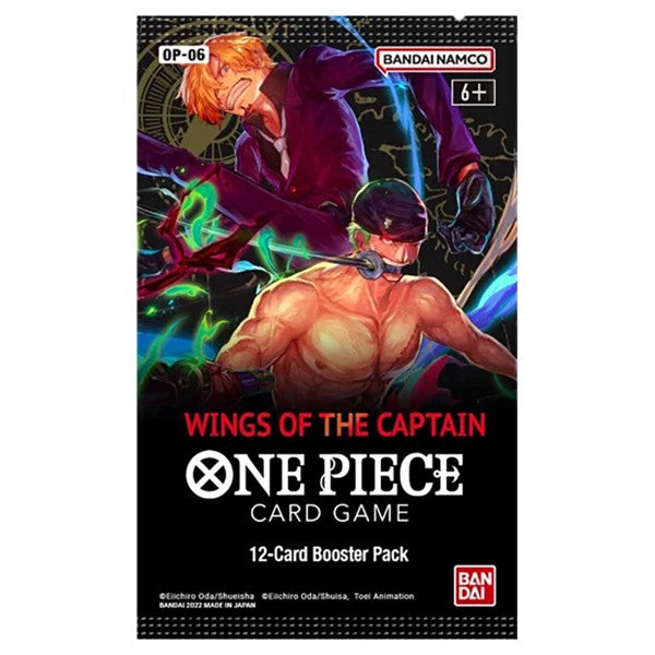 One Piece OP-06 Wings of the Captain Booster Pack (Buy 2 Get 1 Free)