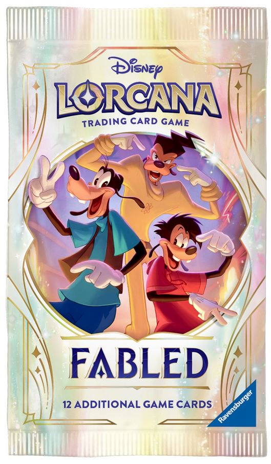 Disney Lorcana: Fabled - Booster Pack (Buy 2 Get 1 Free)