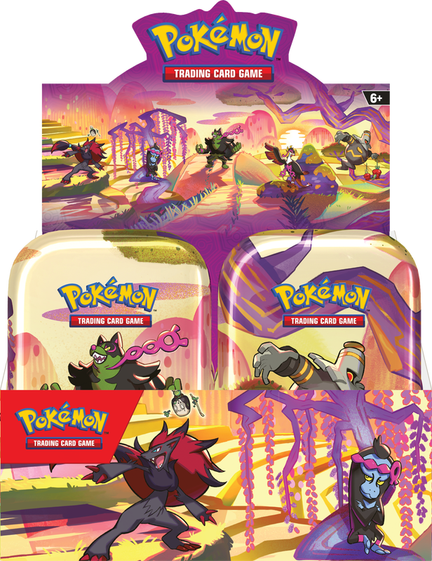 Pokemon SV6.5: Shrouded Fable Mini Tin Display