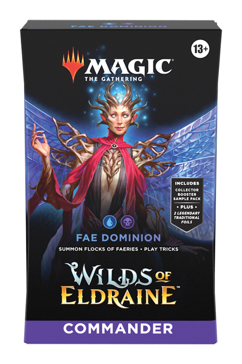 Magic the Gathering Wilds of Eldraine Commander - Fae Dominion