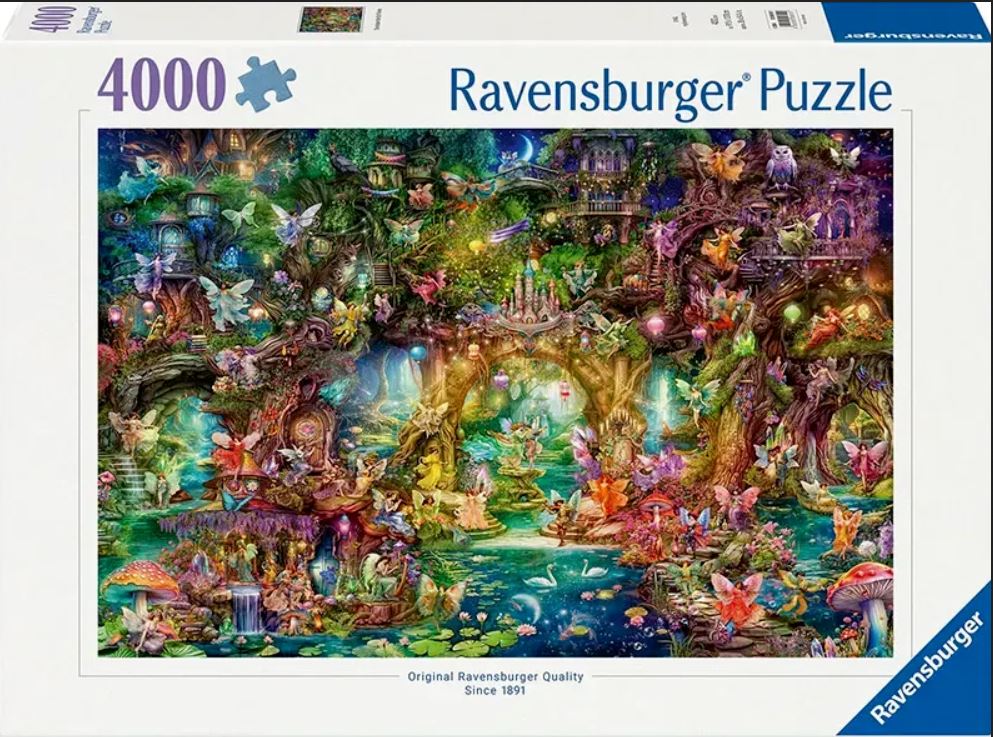 4000pc Hidden World of Fairies Ravensburger Puzzle