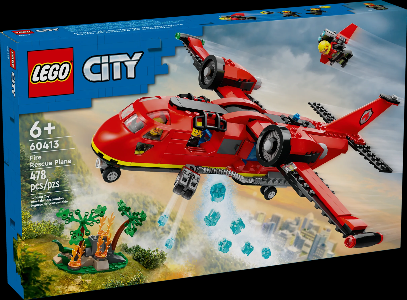 Lego City Fire Rescue Plane