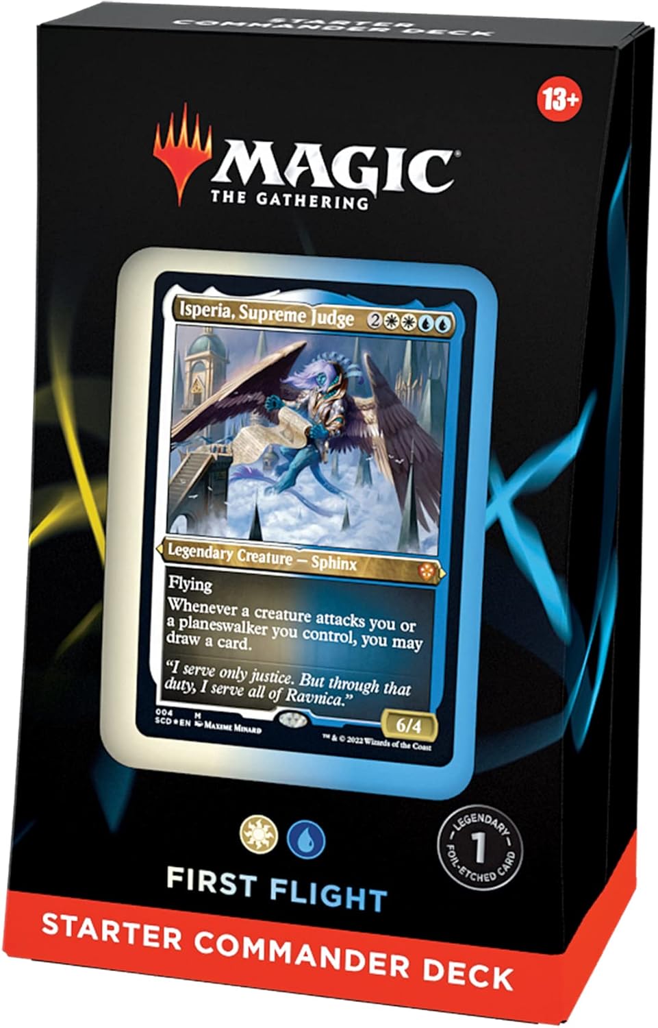 Magic: The Gathering Starter Commander Deck – First Flight (White-Blue)