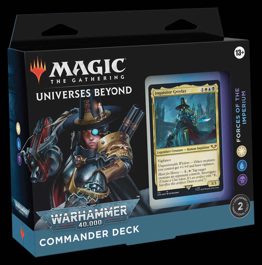 Magic the Gathering Warhammer 40K Commander (Regular) - Forces of Imperium