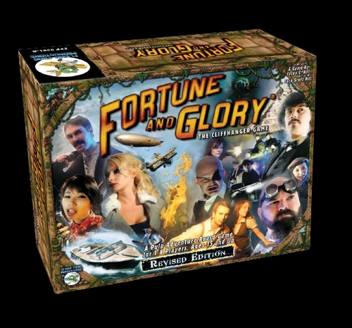 Fortune And Glory: The Cliffhanger Game Revised Edition - Board Game