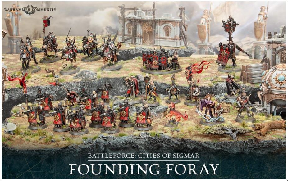 Warhammer Age of Sigmar: Cities of Sigmar: Battleforce: Founding Foray
