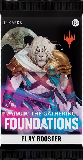 Magic the Gathering - Foundations Play Booster Pack (Buy 2, Get 1 Free)