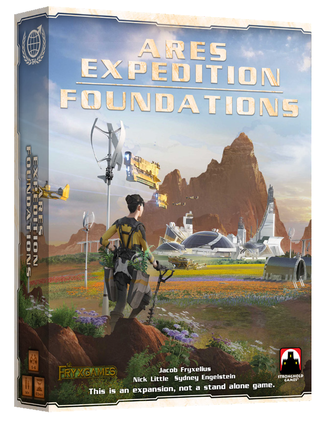 (DAMAGED) Terraforming Mars Ares Expedition: Foundations - Board Game