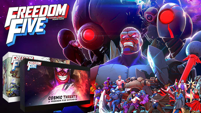 Freedom Five: A Sentinel Comics Game (Kickstarter) - Board Game