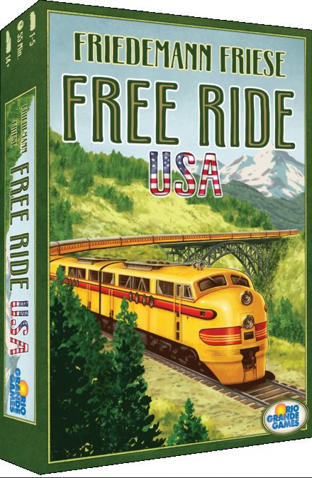 Free Ride USA - Board Game