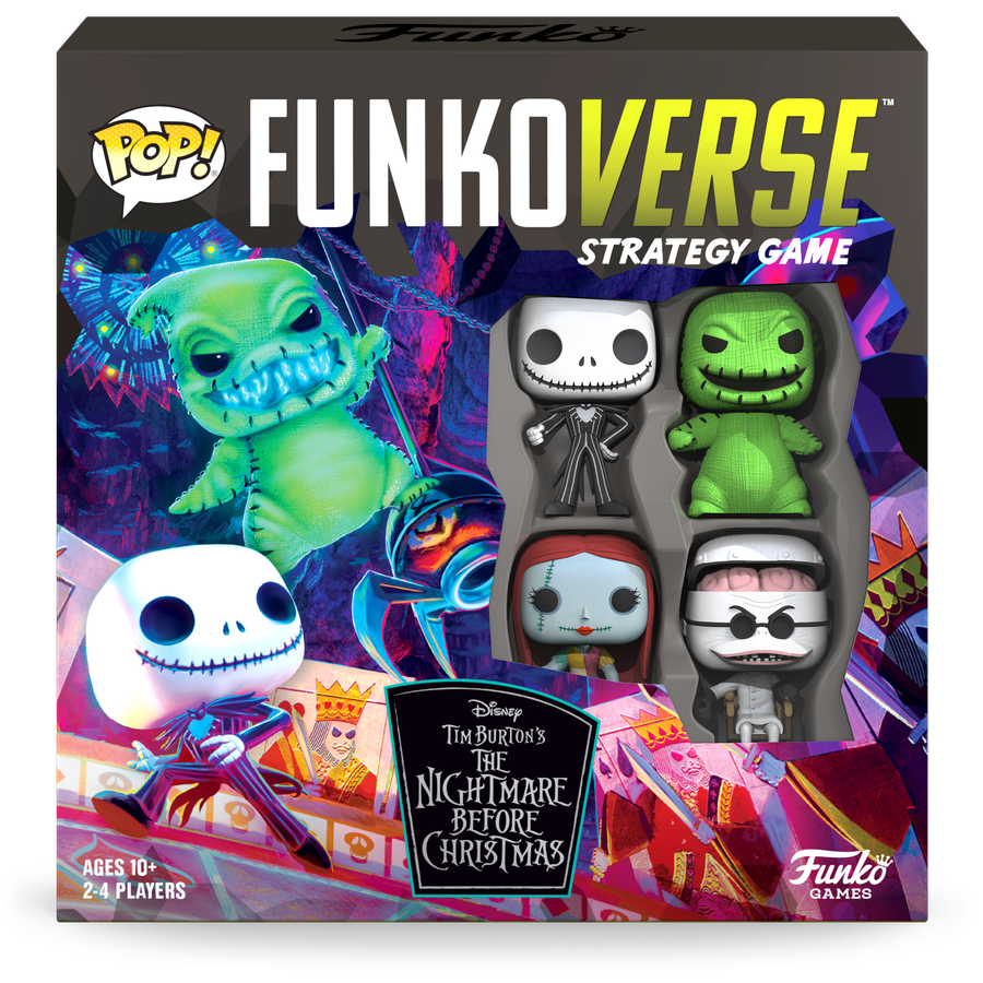 Funkoverse Nightmare Before Christmas 100 Base Game  - Board Game