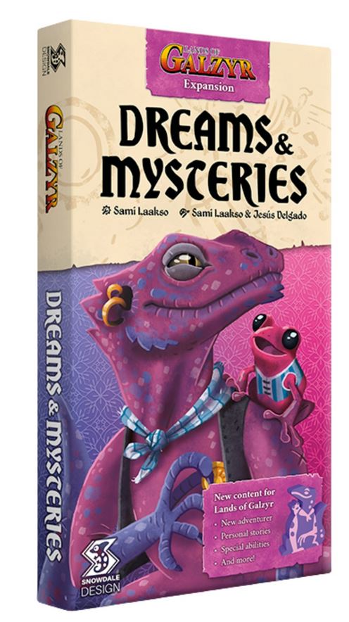 Lands of Galzyr: Dreams and Mysteries - Board Game