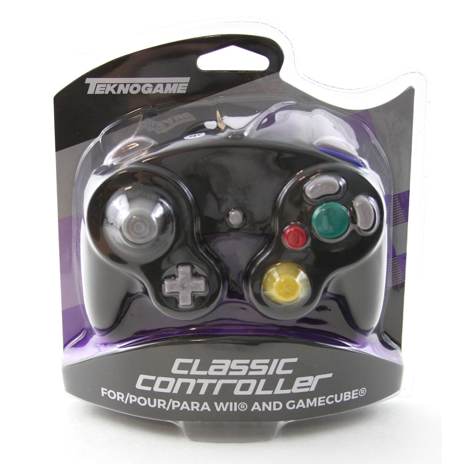 Game Cube Controller Teknogame Black